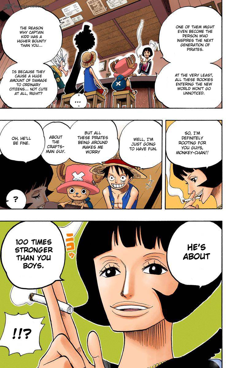 One Piece Colored Chapter 498 Page 20