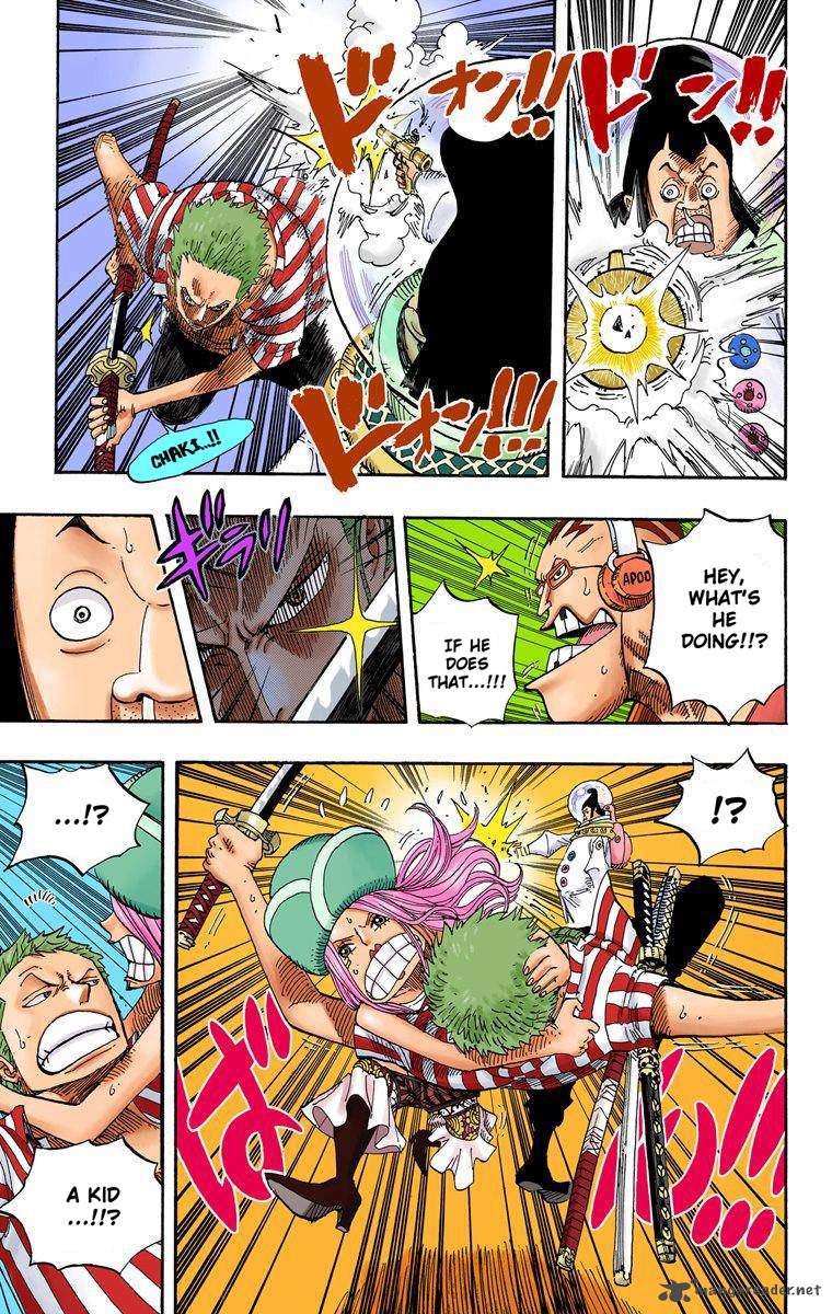 One Piece Colored Chapter 499 Page 15