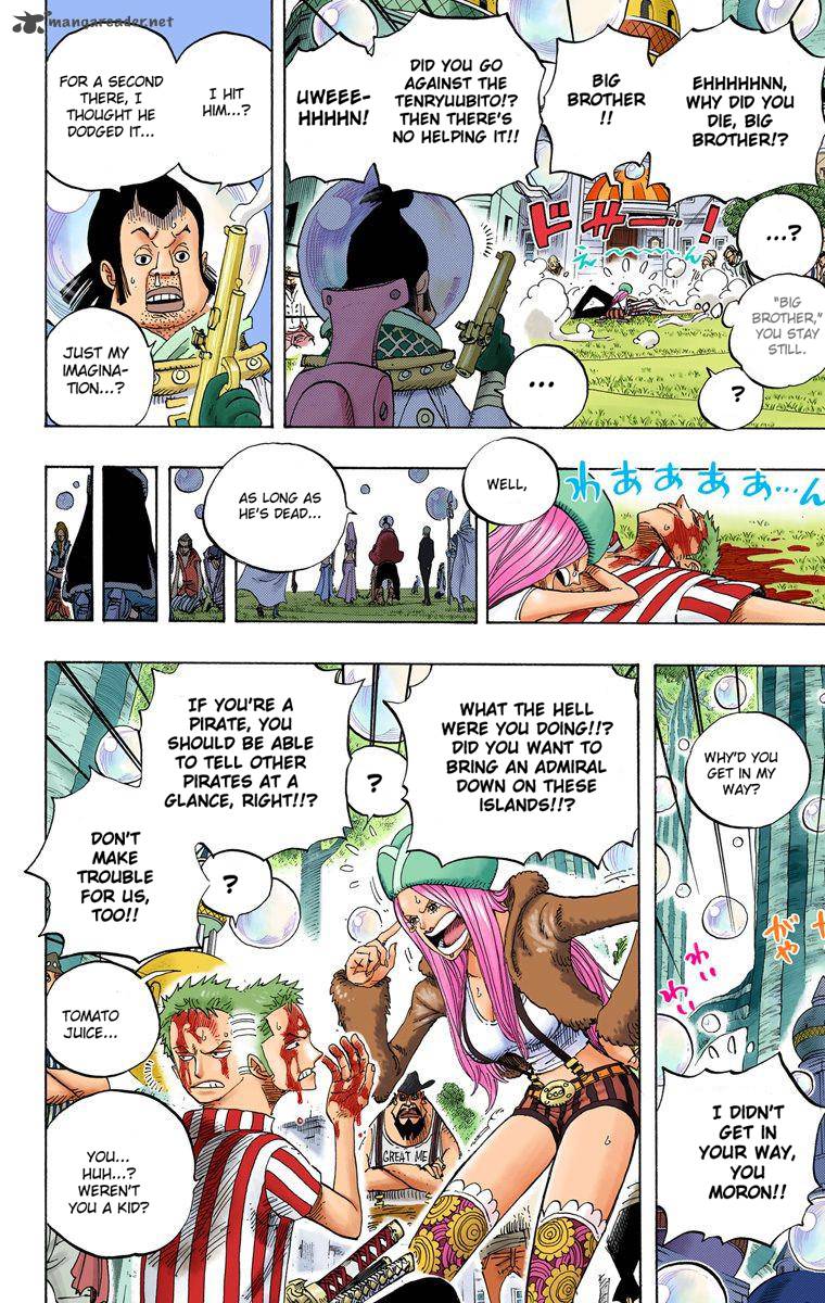 One Piece Colored Chapter 499 Page 16