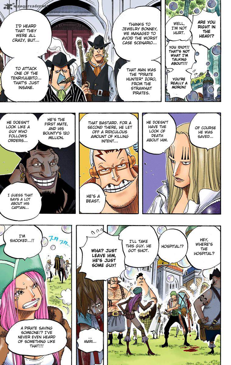 One Piece Colored Chapter 499 Page 17