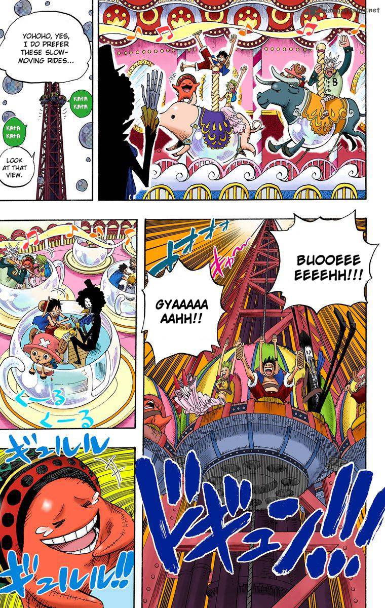 One Piece Colored Chapter 499 Page 7
