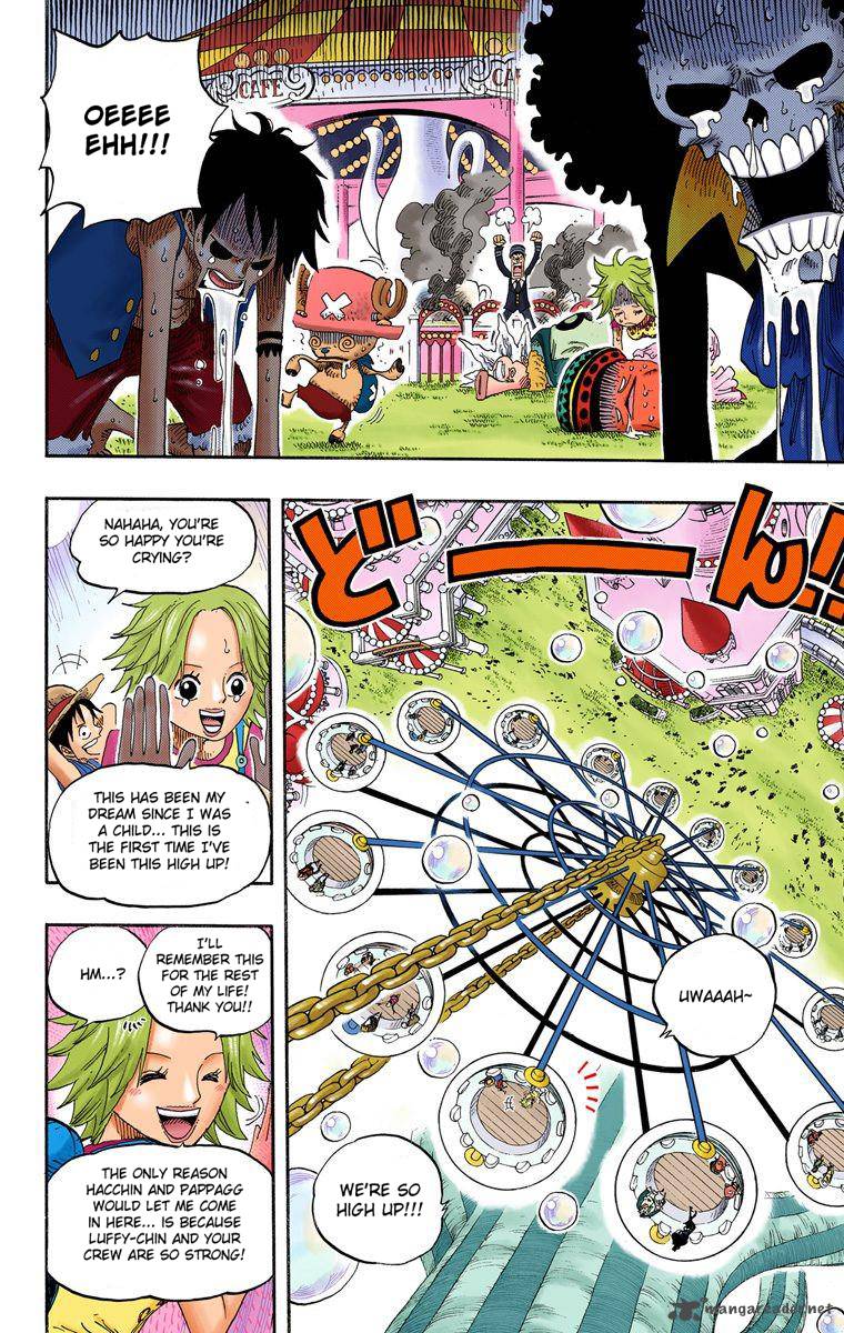 One Piece Colored Chapter 499 Page 8