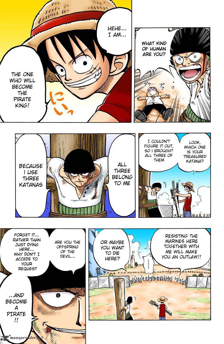 One Piece Colored Chapter 5 Page 20
