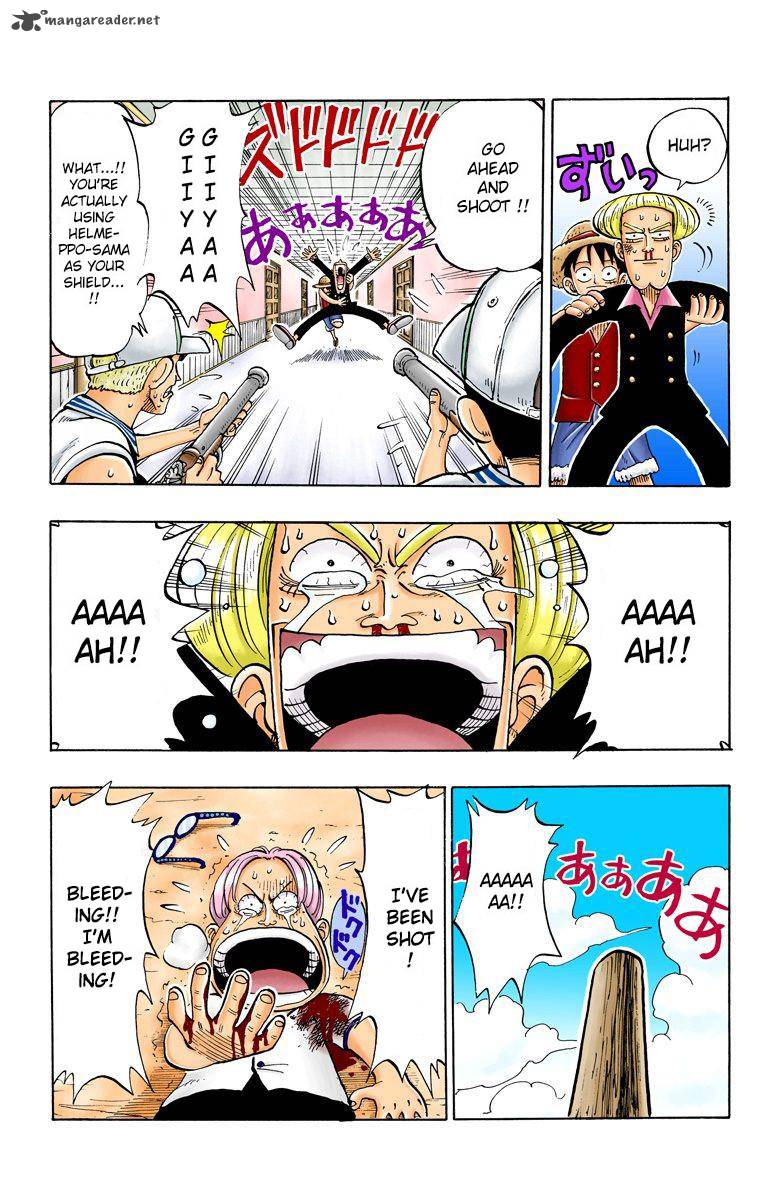 One Piece Colored Chapter 5 Page 4