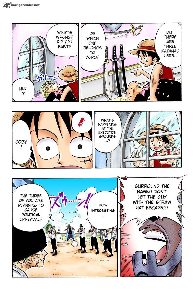 One Piece Colored Chapter 5 Page 8