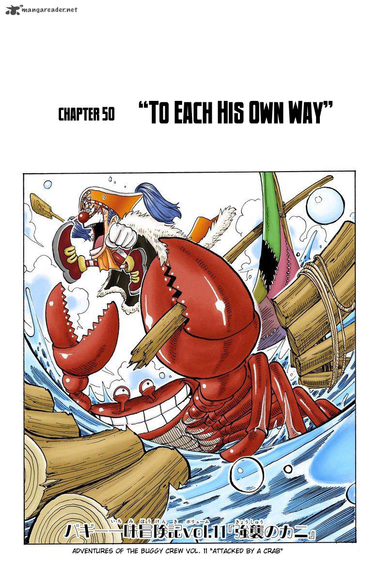 One Piece Colored Chapter 50 Page 2