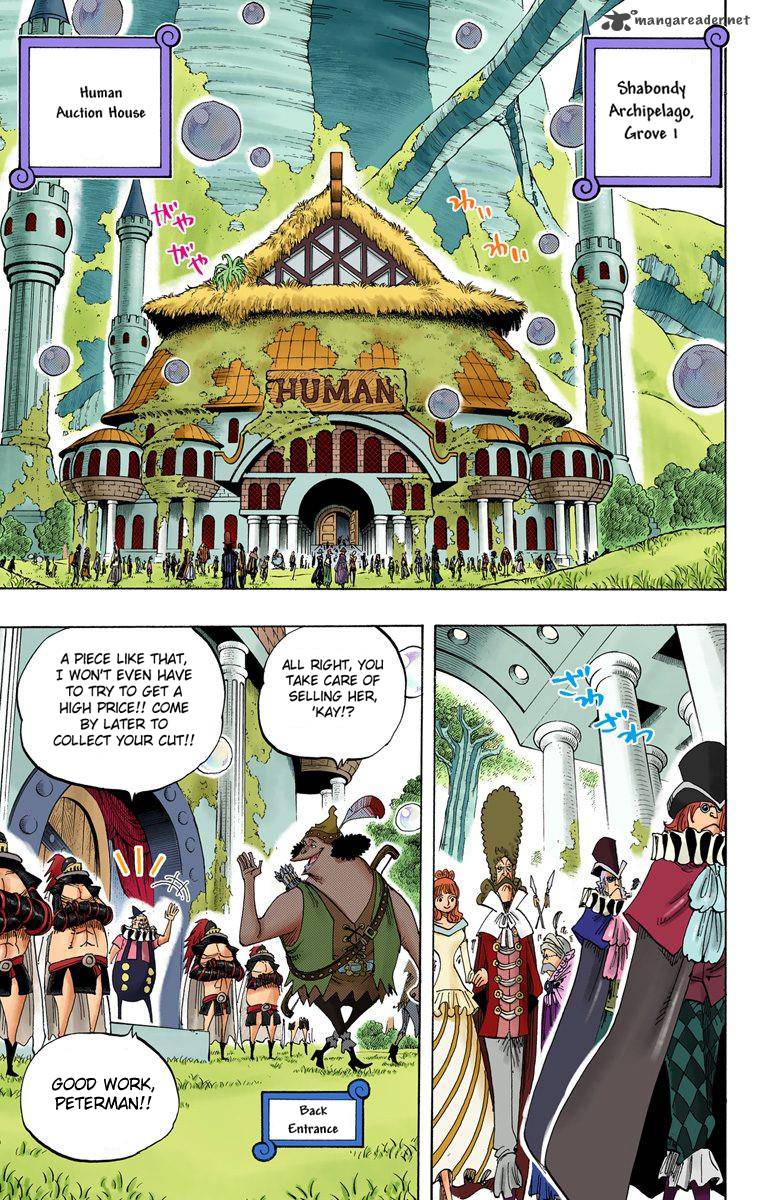 One Piece Colored Chapter 500 Page 14