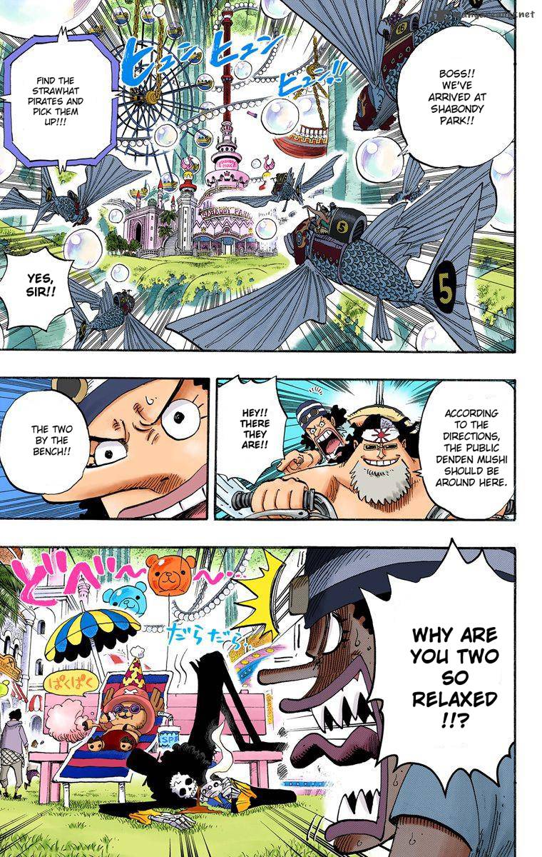 One Piece Colored Chapter 500 Page 6