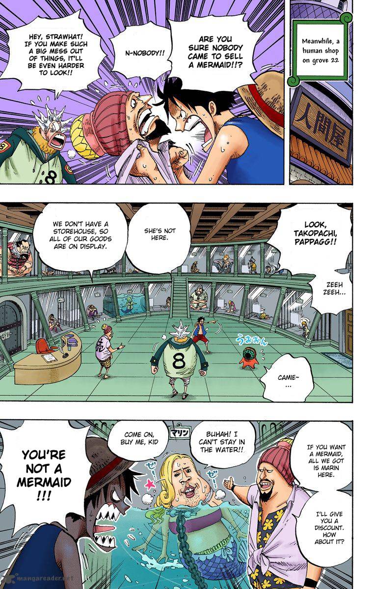 One Piece Colored Chapter 500 Page 8