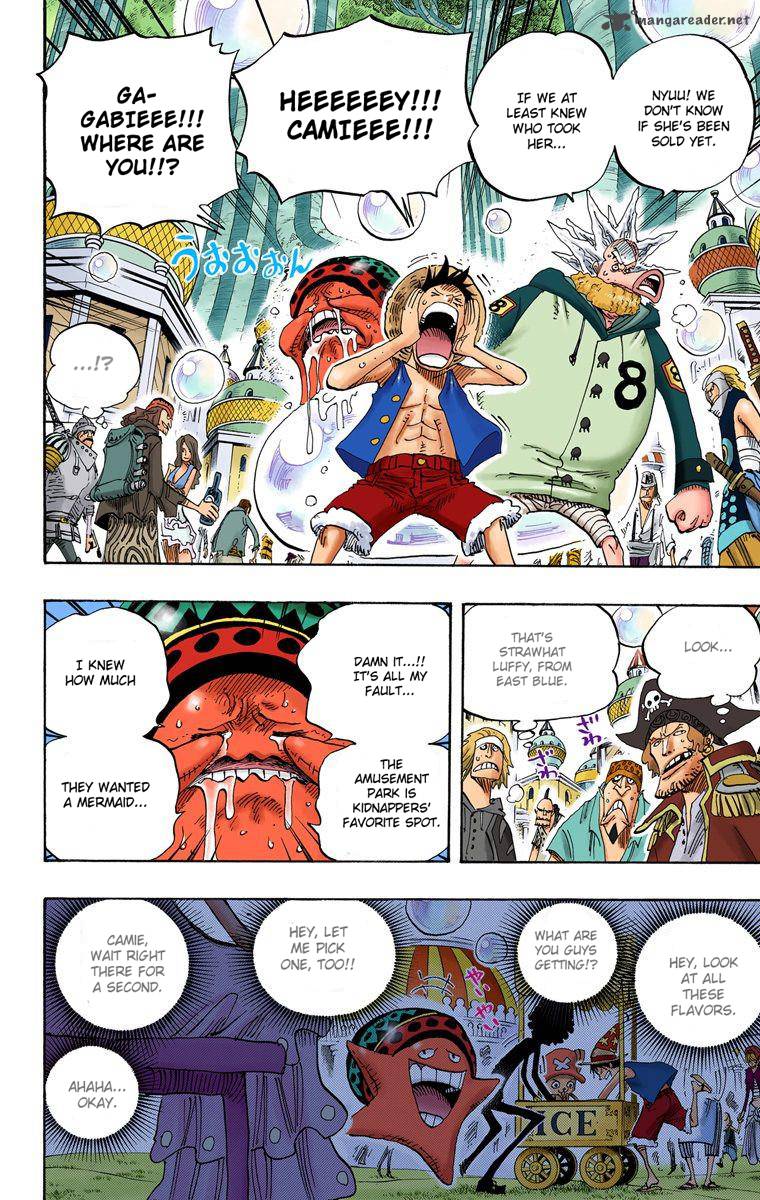 One Piece Colored Chapter 500 Page 9