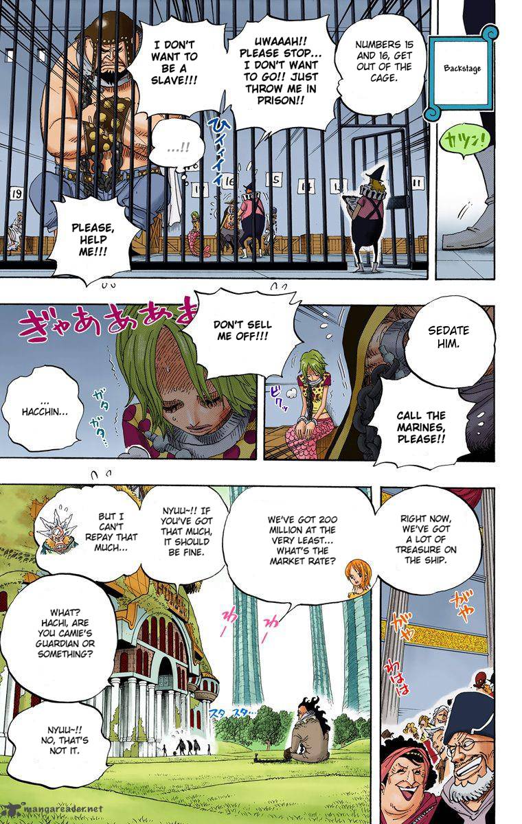 One Piece Colored Chapter 501 Page 15