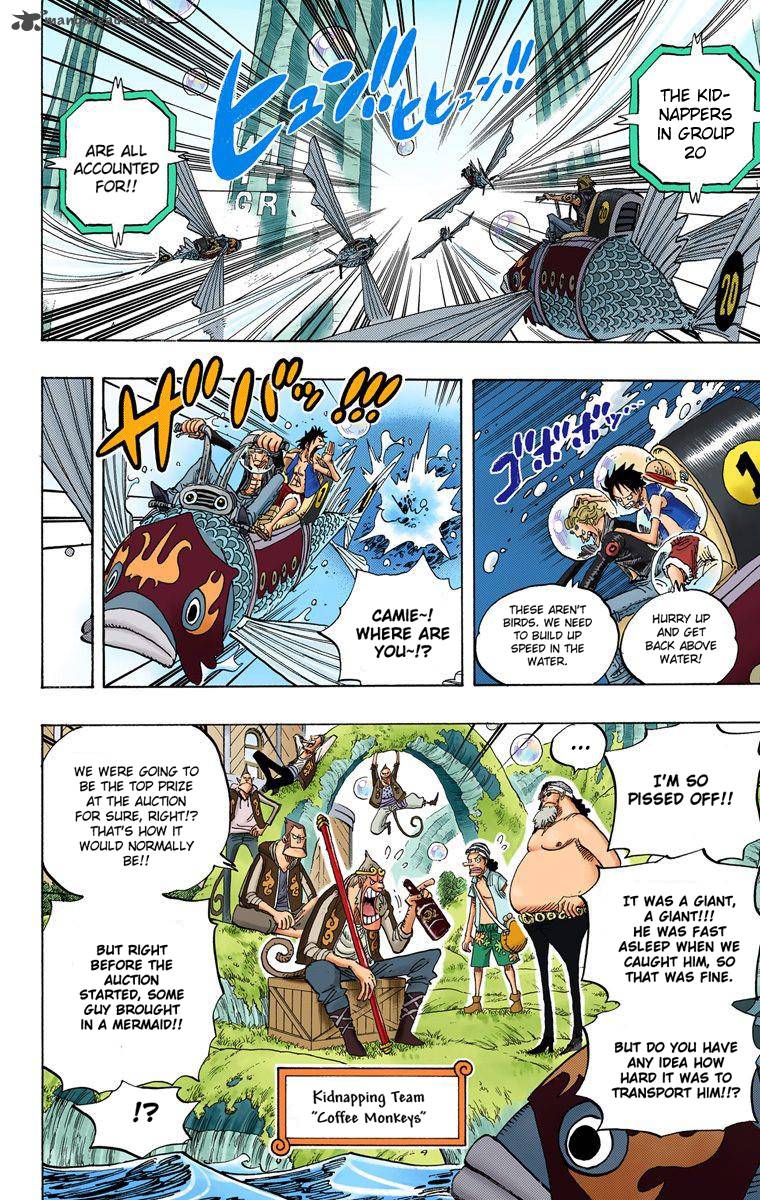 One Piece Colored Chapter 501 Page 8
