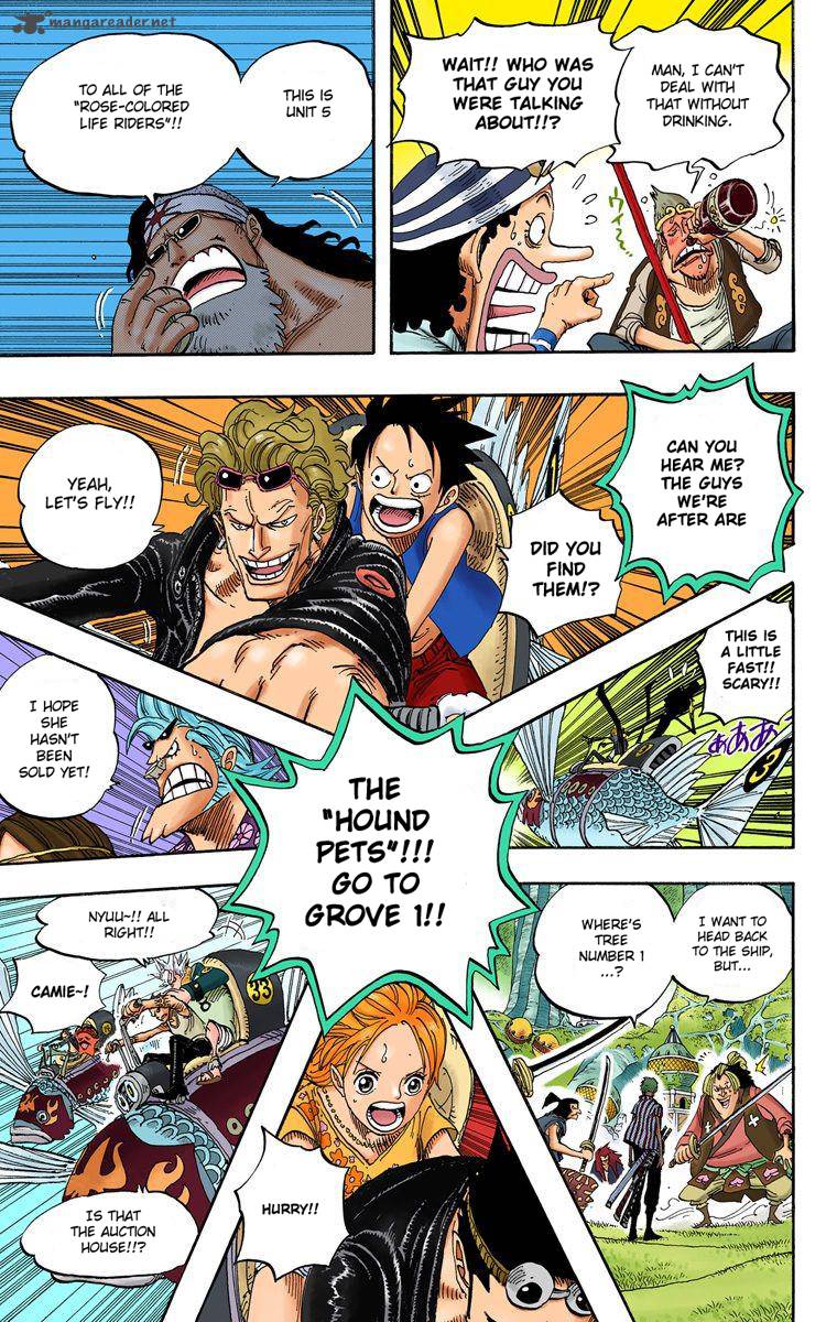 One Piece Colored Chapter 501 Page 9