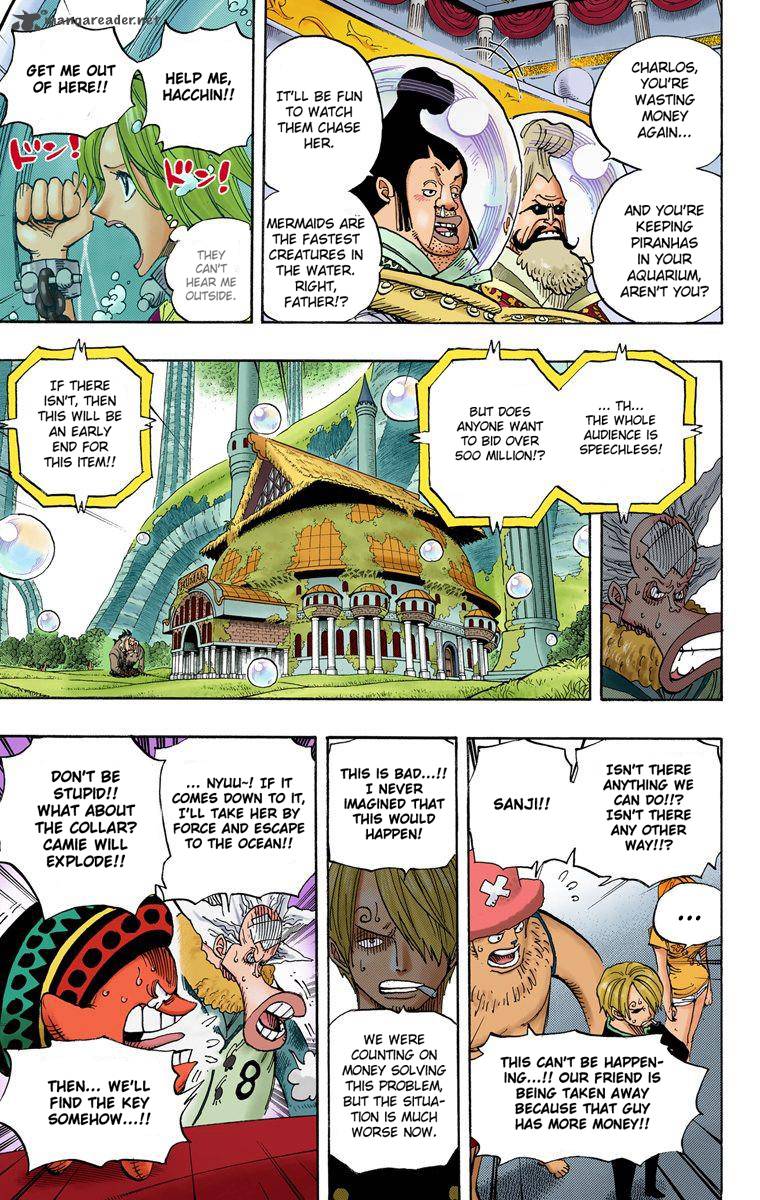 One Piece Colored Chapter 502 Page 10