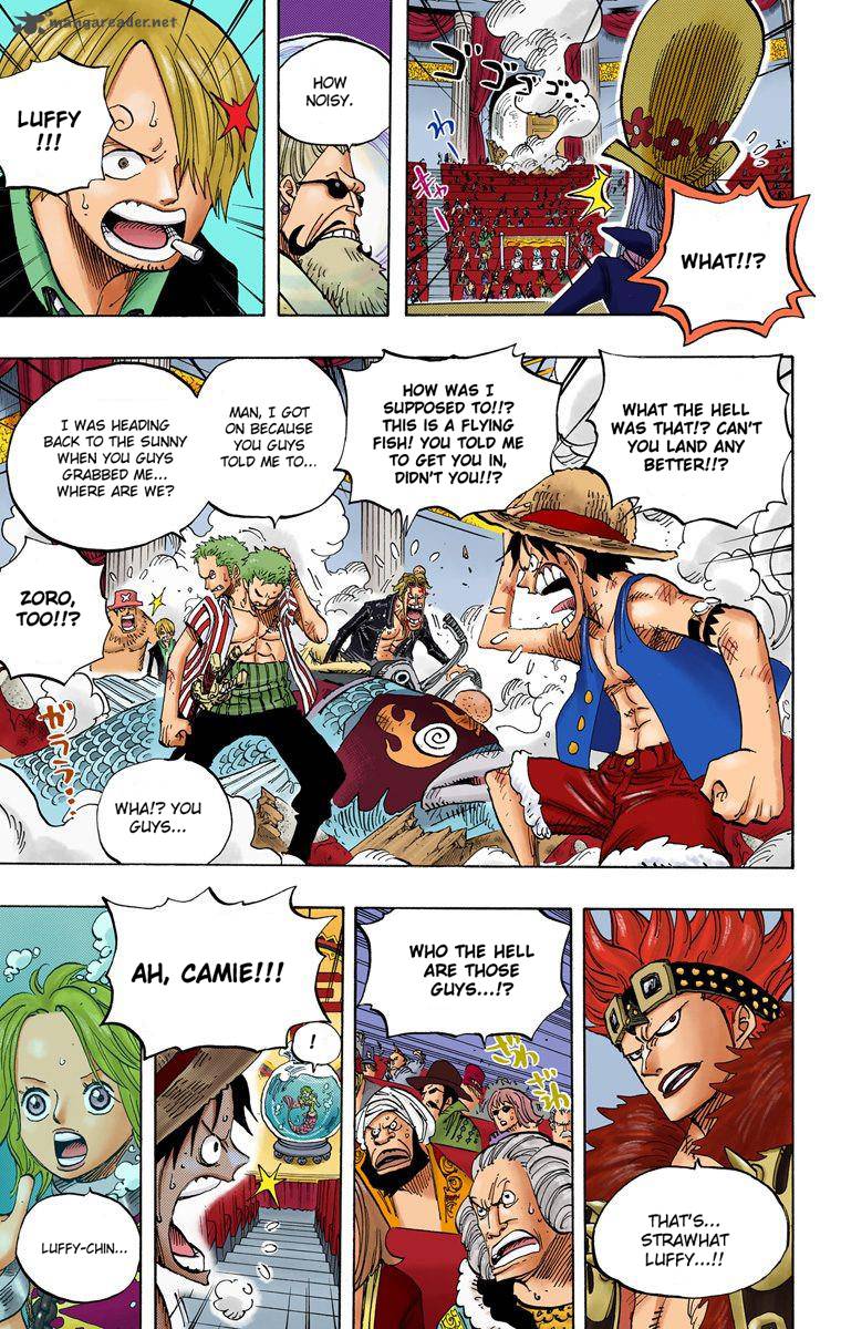 One Piece Colored Chapter 502 Page 12