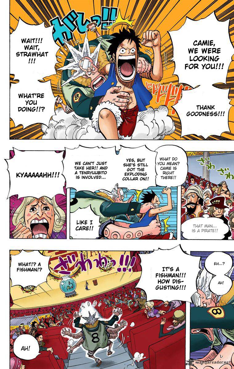 One Piece Colored Chapter 502 Page 13