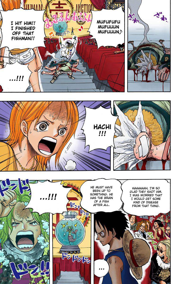 One Piece Colored Chapter 502 Page 16