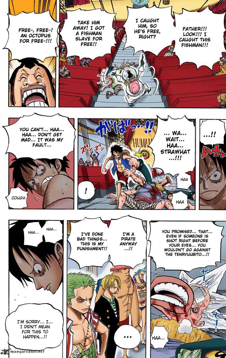 One Piece Colored Chapter 502 Page 17