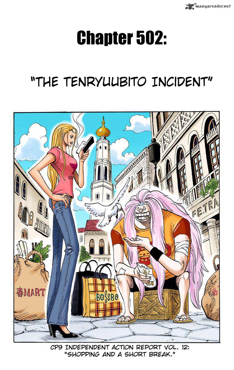 One Piece Colored Chapter 502 Page 2