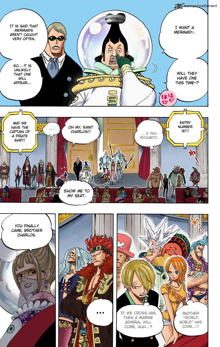One Piece Colored Chapter 502 Page 4