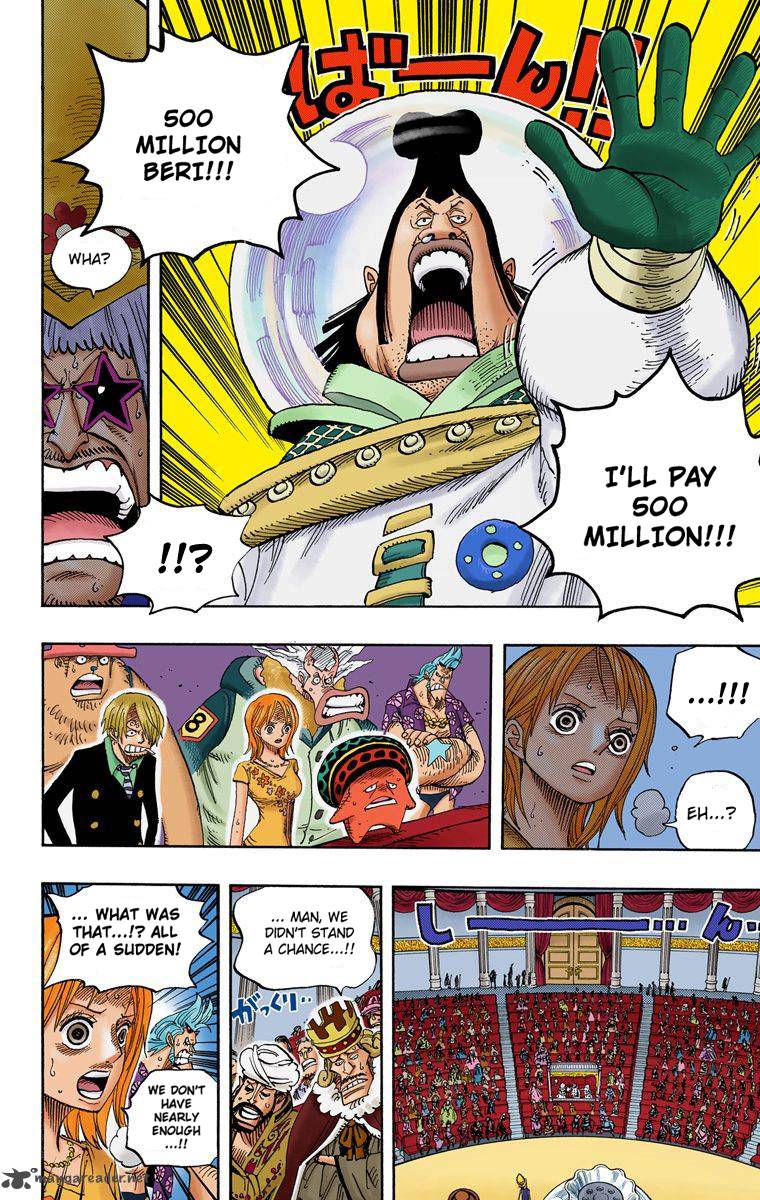 One Piece Colored Chapter 502 Page 9