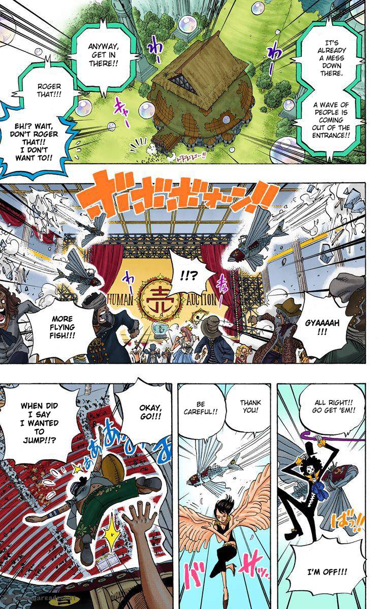 One Piece Colored Chapter 503 Page 12