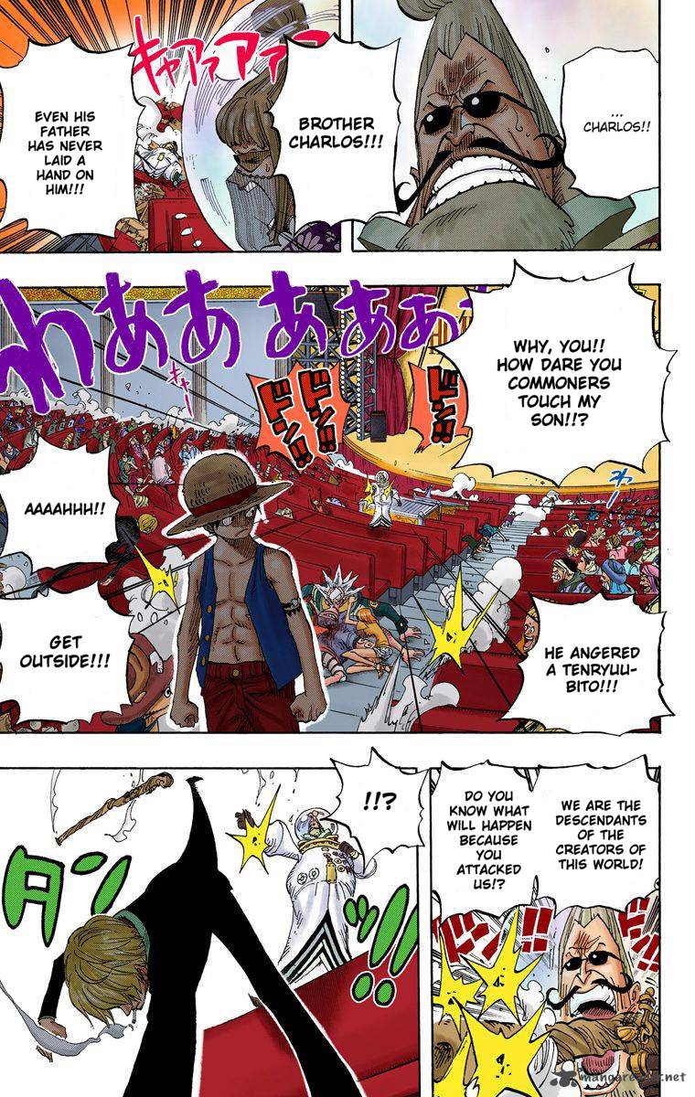 One Piece Colored Chapter 503 Page 8
