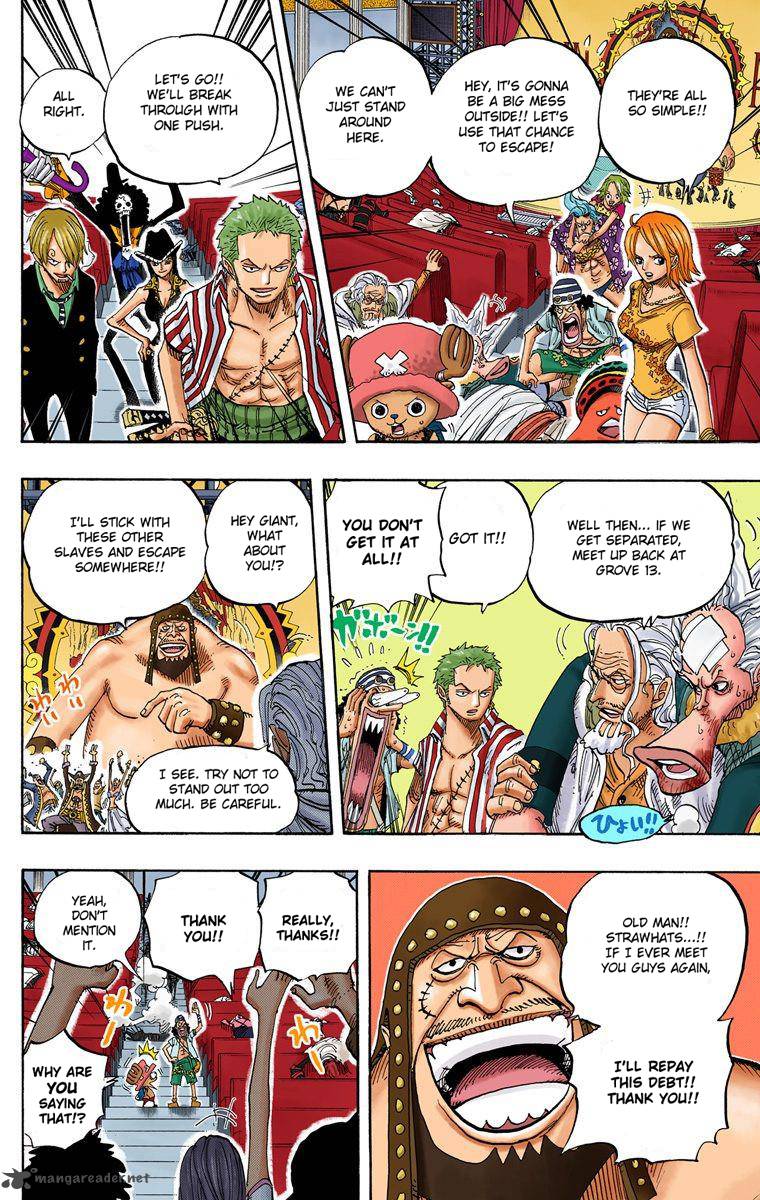 One Piece Colored Chapter 504 Page 17