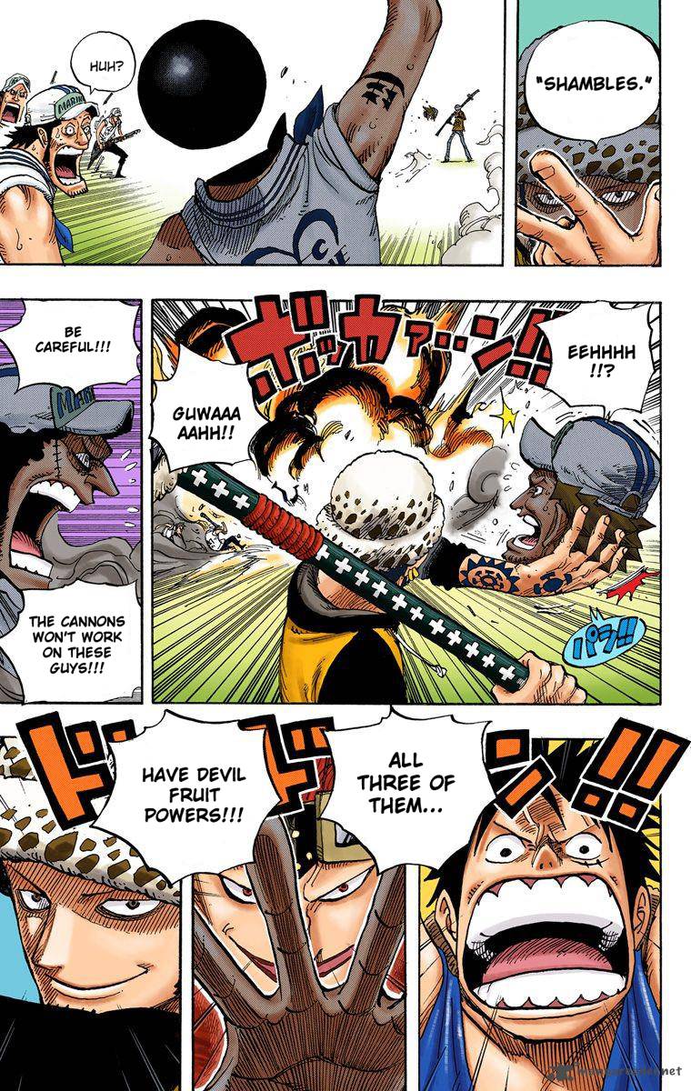 One Piece Colored Chapter 504 Page 20