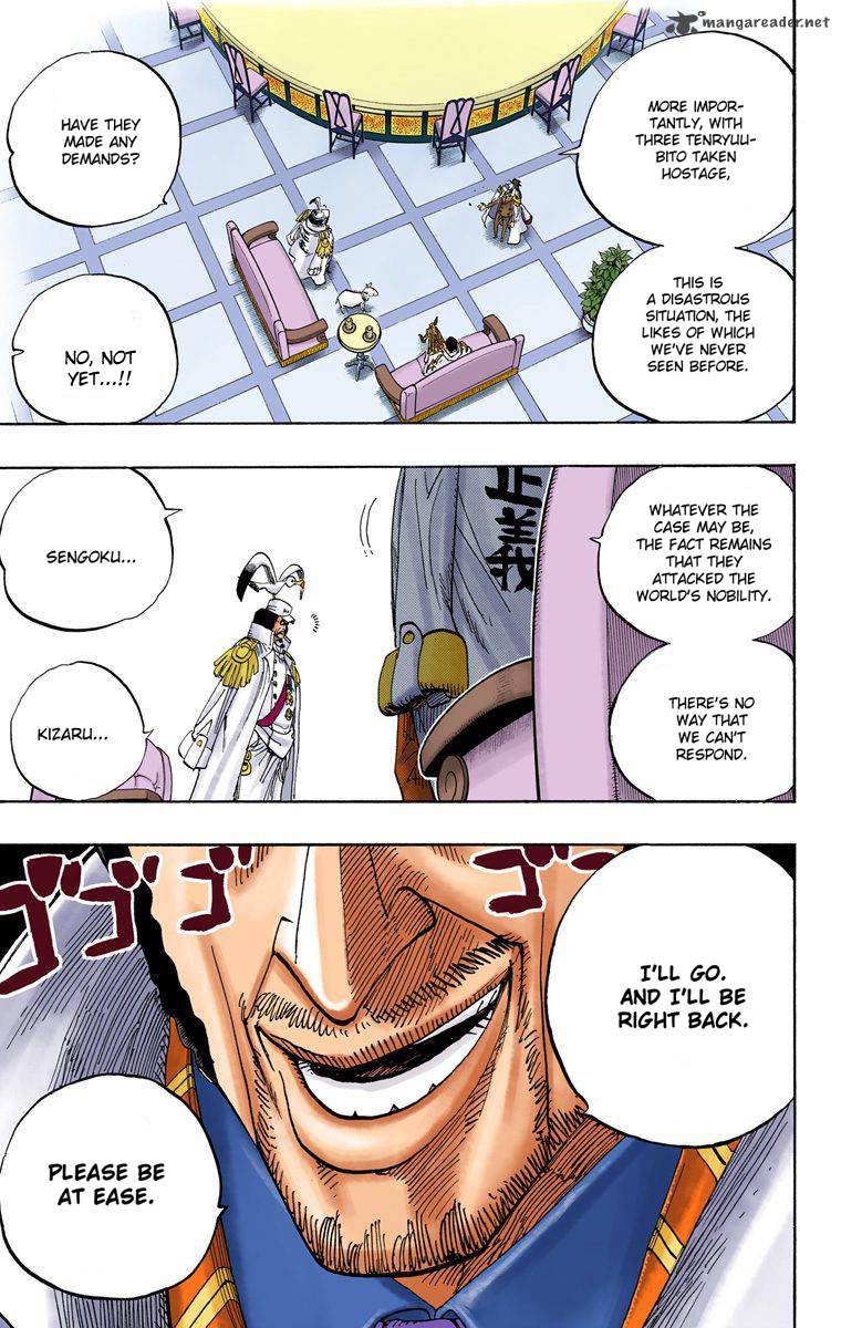 One Piece Colored Chapter 504 Page 6