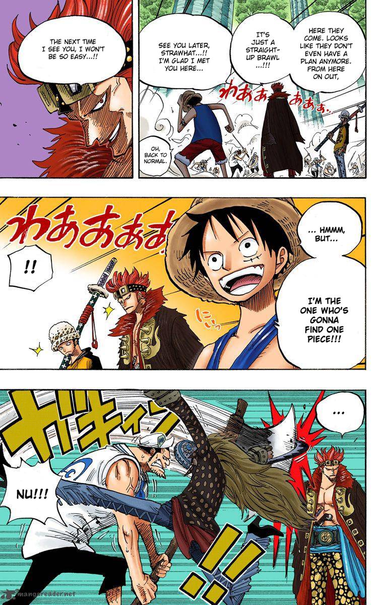 One Piece Colored Chapter 505 Page 11