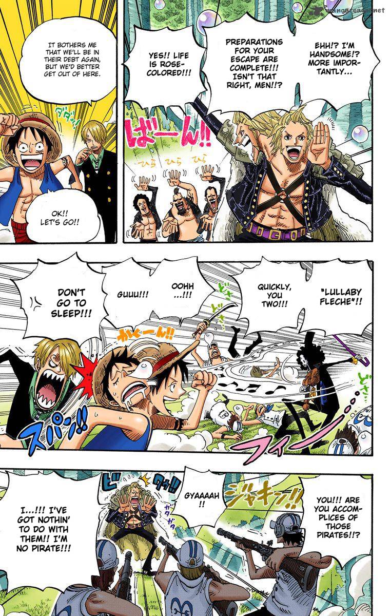 One Piece Colored Chapter 505 Page 15