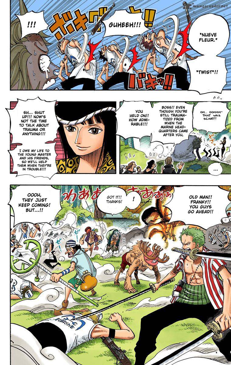 One Piece Colored Chapter 505 Page 16