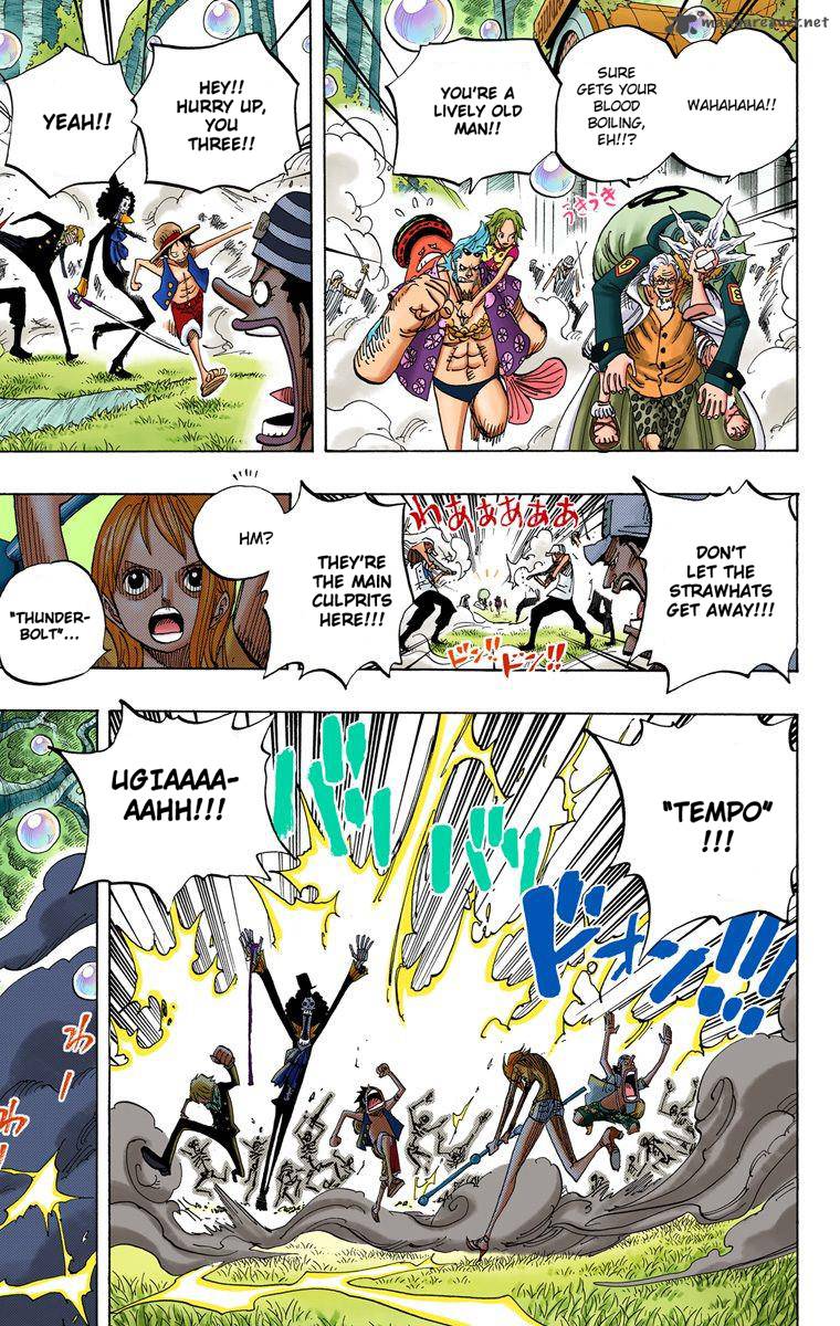 One Piece Colored Chapter 505 Page 17