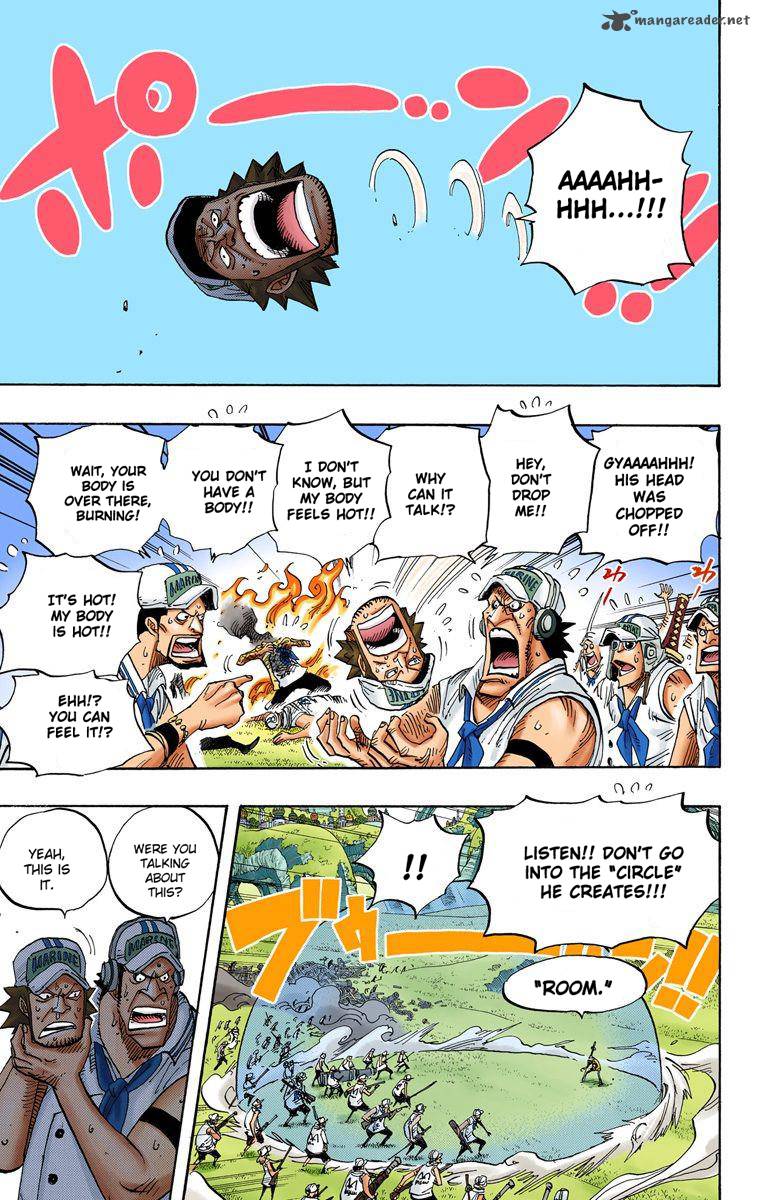 One Piece Colored Chapter 505 Page 4