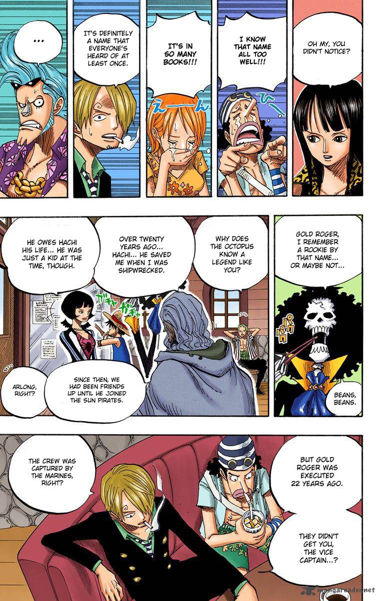 One Piece Colored Chapter 506 Page 10