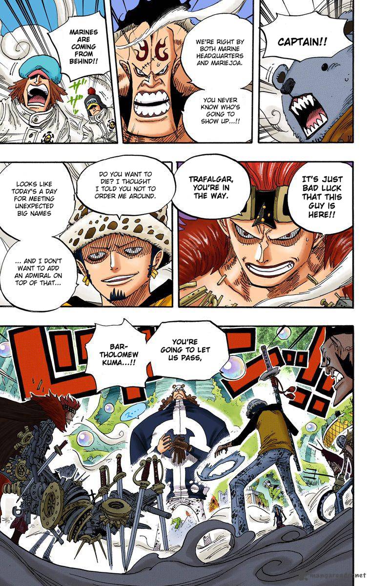 One Piece Colored Chapter 506 Page 6