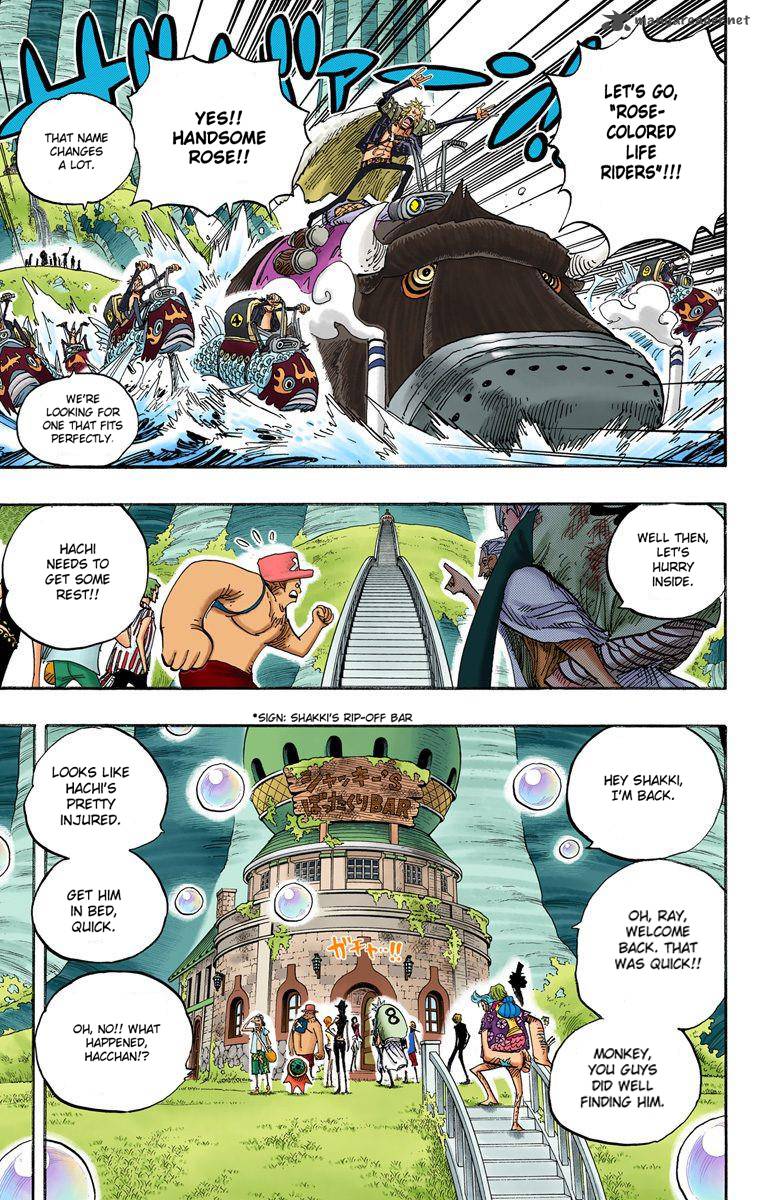One Piece Colored Chapter 506 Page 8