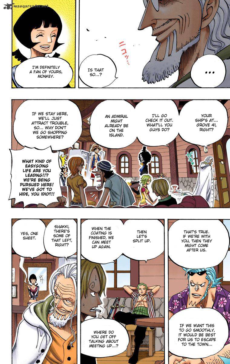 One Piece Colored Chapter 507 Page 10