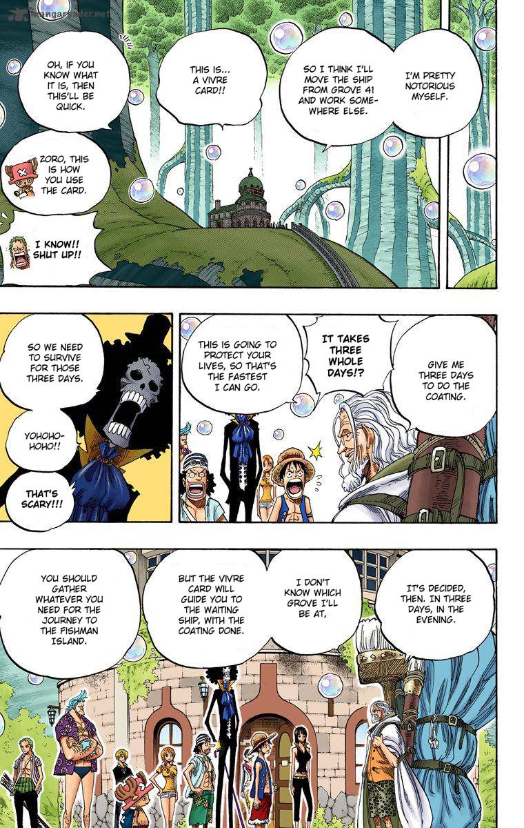 One Piece Colored Chapter 507 Page 11