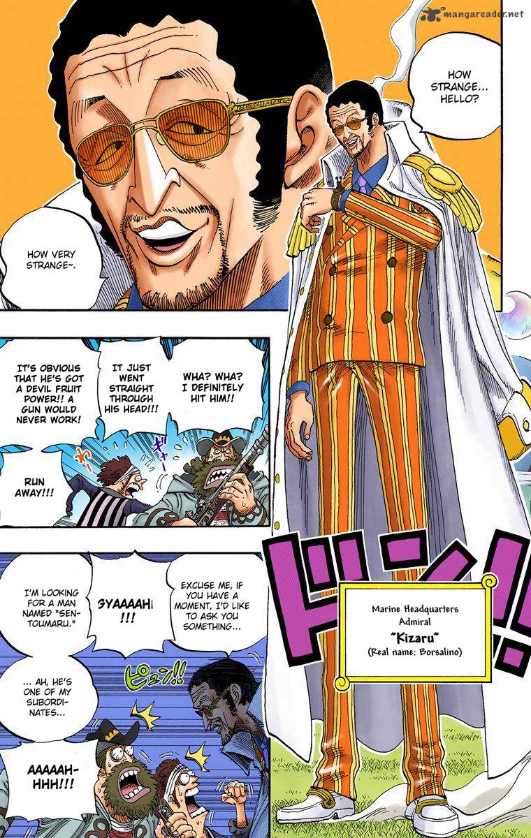 One Piece Colored Chapter 507 Page 15