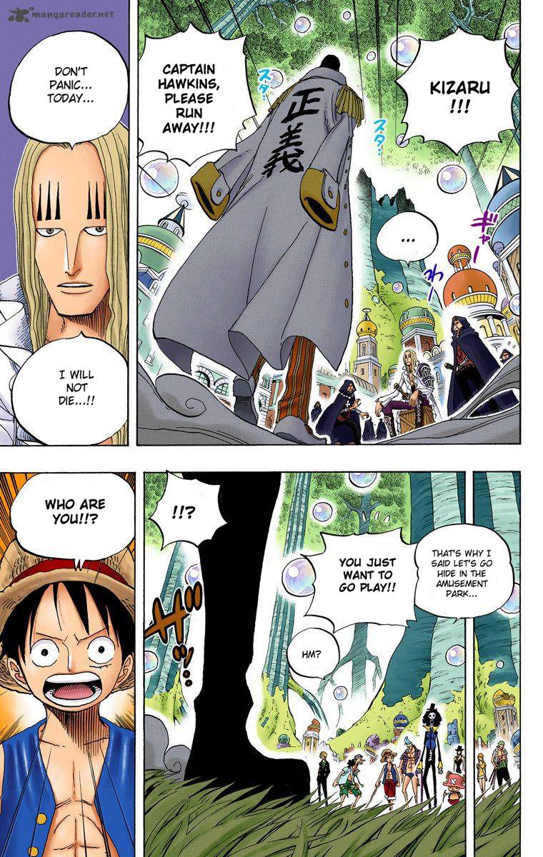 One Piece Colored Chapter 507 Page 19