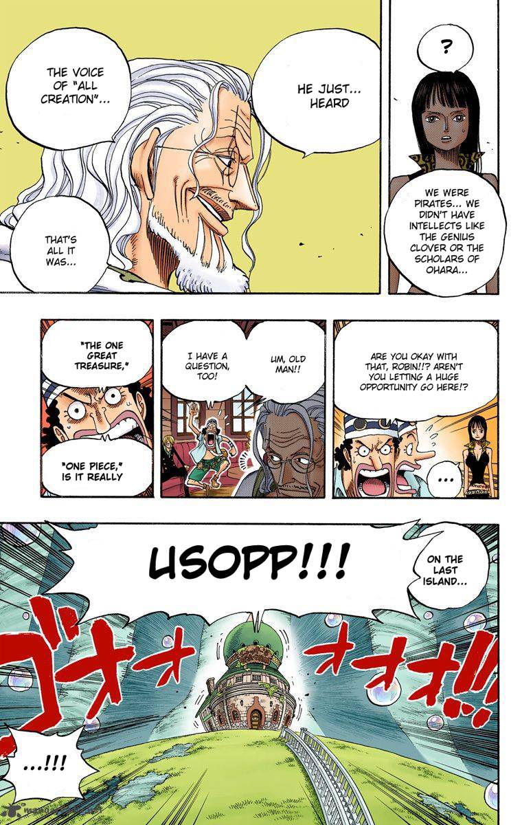 One Piece Colored Chapter 507 Page 7