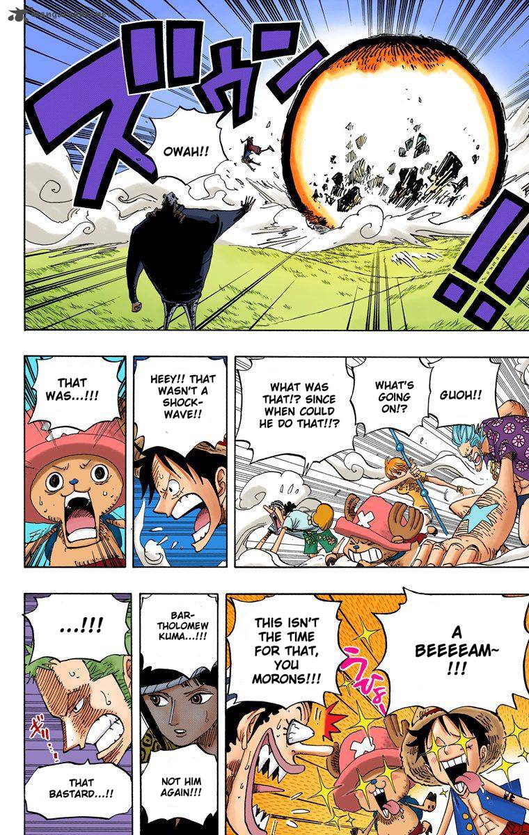 One Piece Colored Chapter 508 Page 17