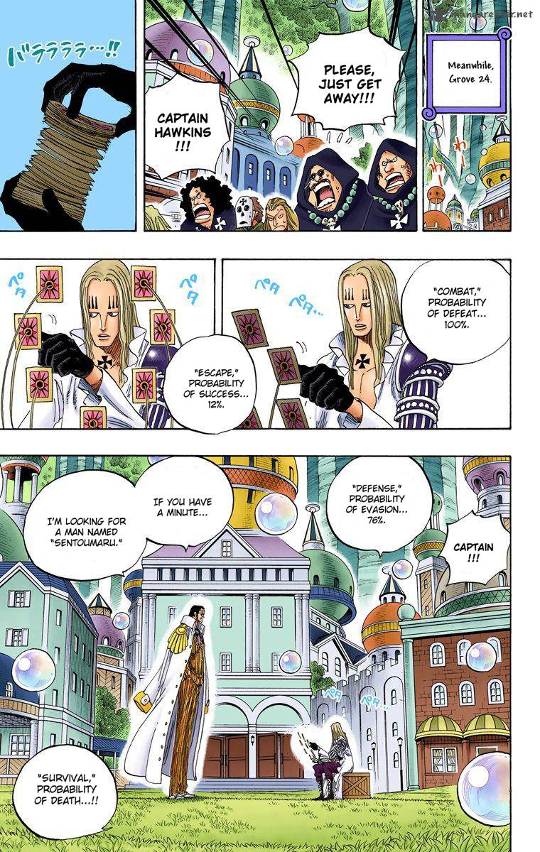 One Piece Colored Chapter 508 Page 8