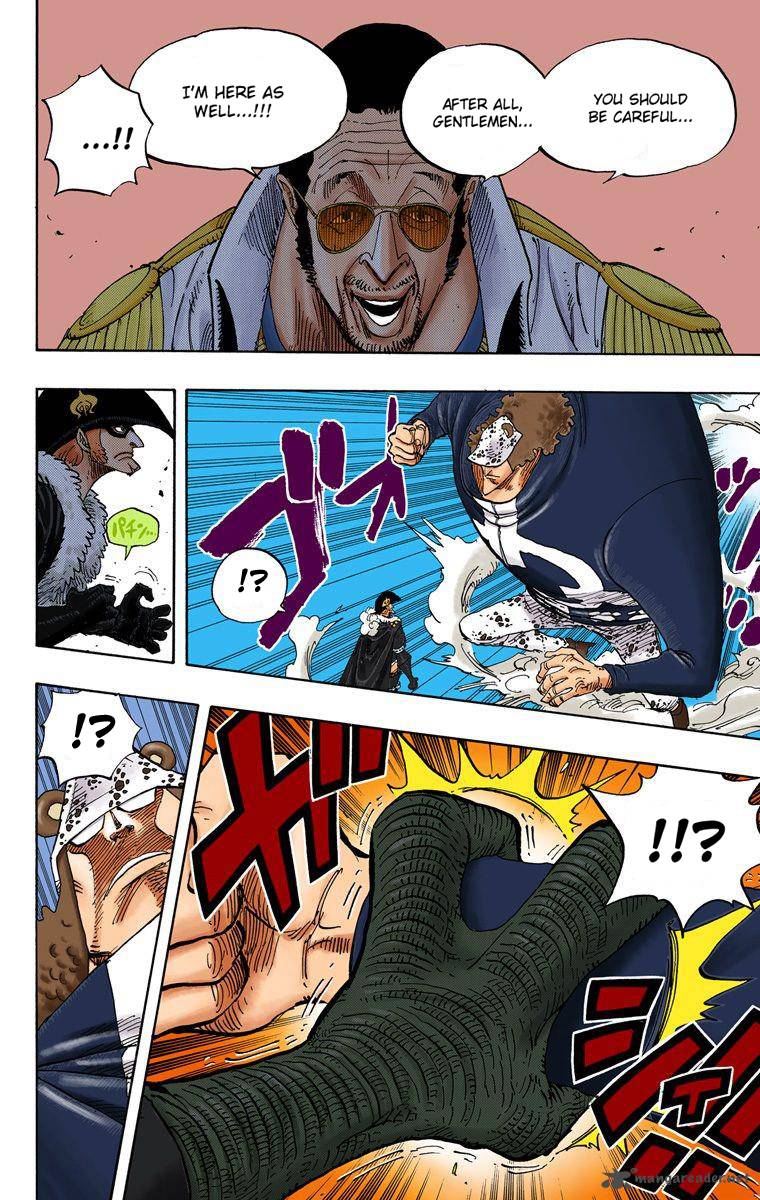 One Piece Colored Chapter 509 Page 11
