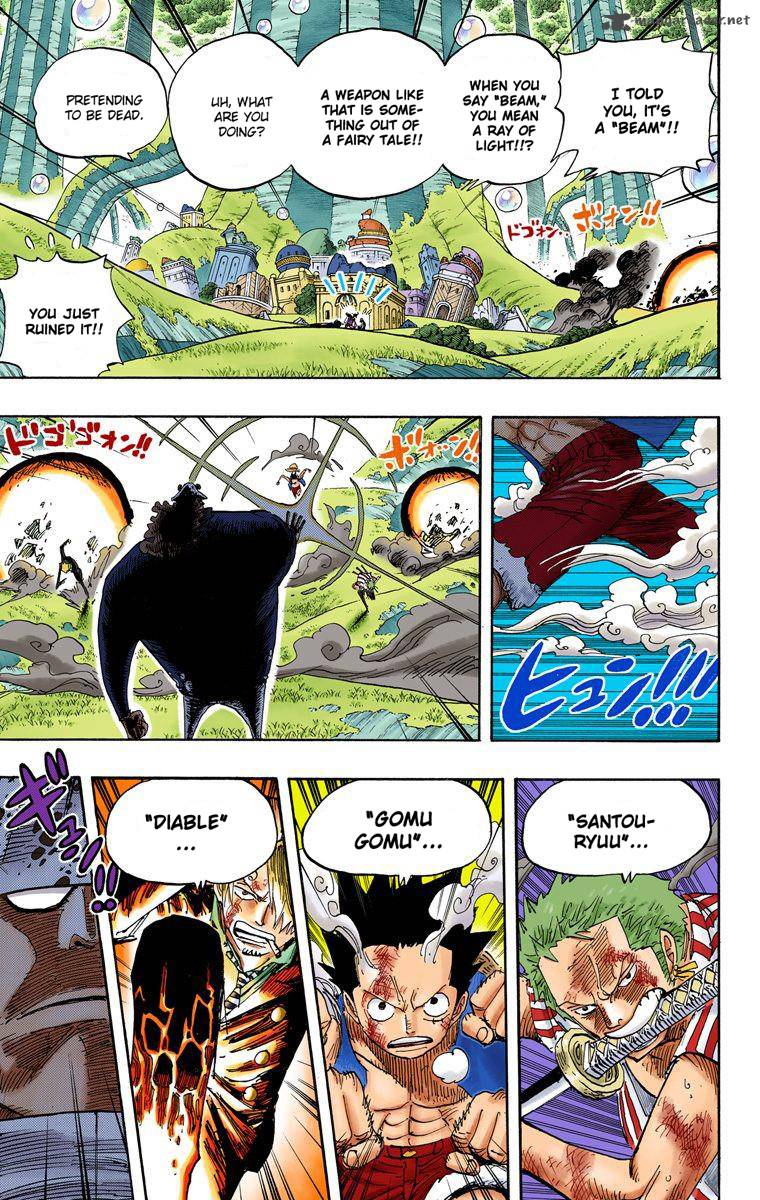 One Piece Colored Chapter 509 Page 4