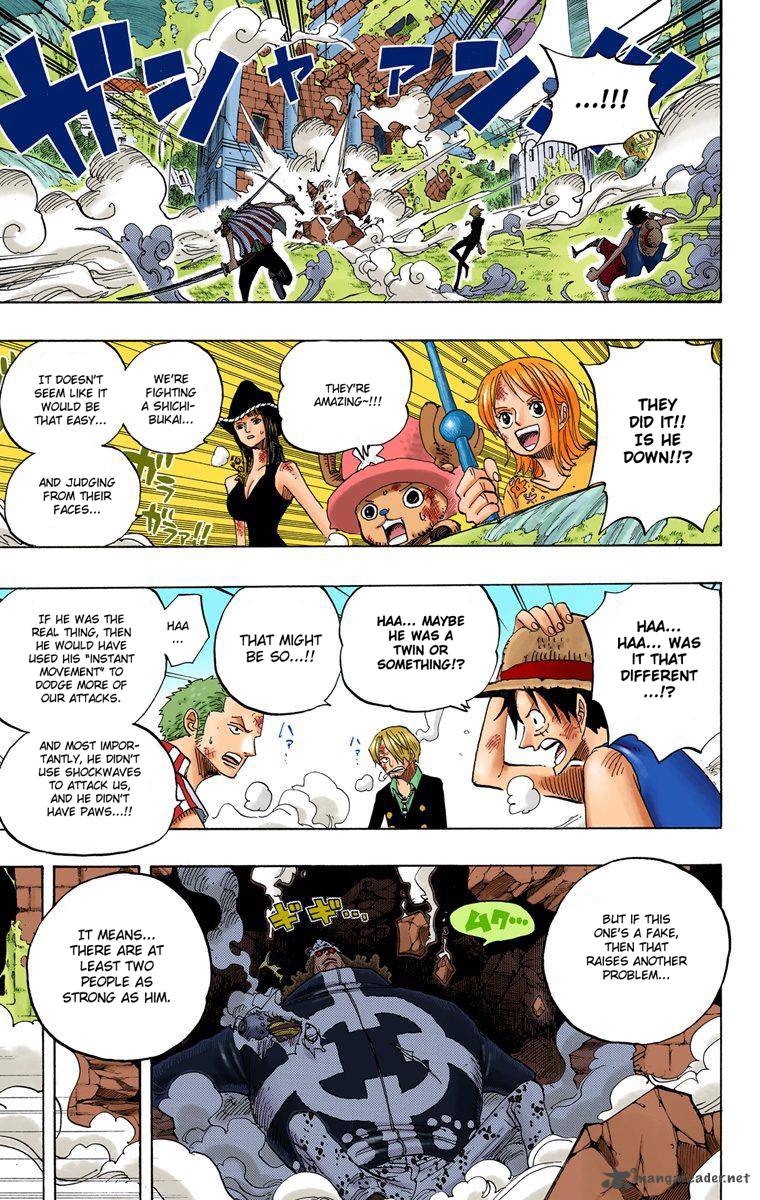One Piece Colored Chapter 509 Page 6