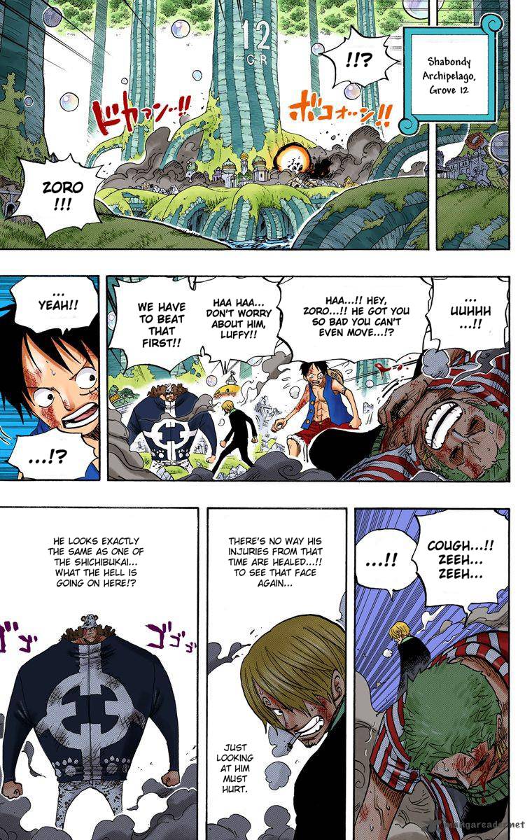 One Piece Colored Chapter 510 Page 10