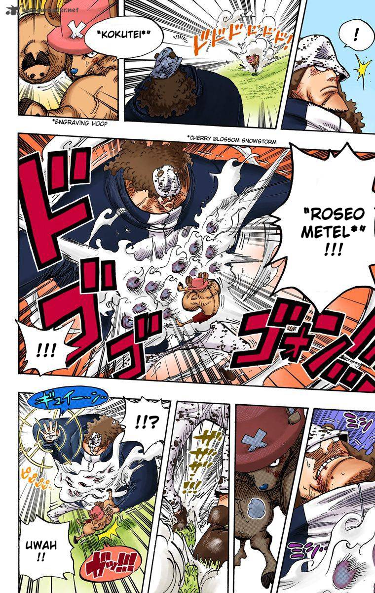 One Piece Colored Chapter 510 Page 11